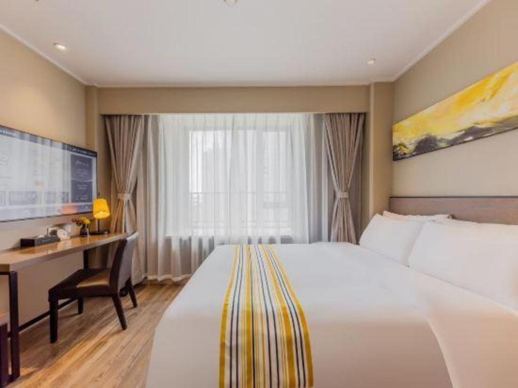 Home Inn Plus Shanghai New International Expo Center Yushan Road Yuanshen Sports Esterno foto