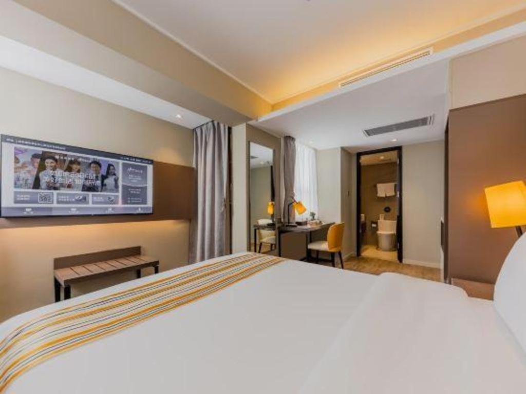 Home Inn Plus Shanghai New International Expo Center Yushan Road Yuanshen Sports Esterno foto
