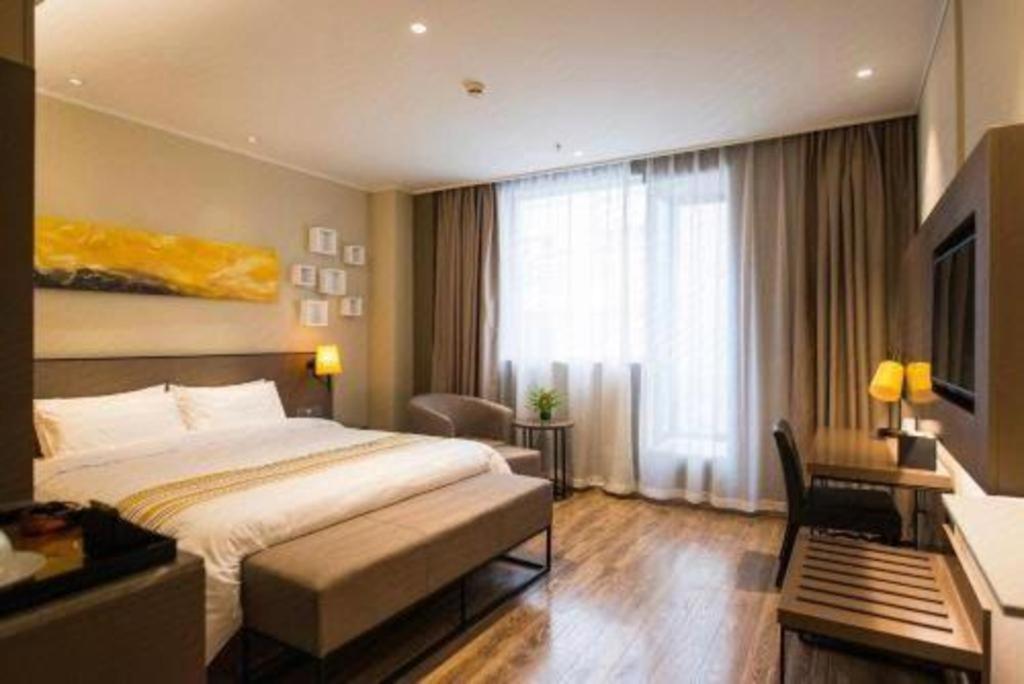 Home Inn Plus Shanghai New International Expo Center Yushan Road Yuanshen Sports Esterno foto